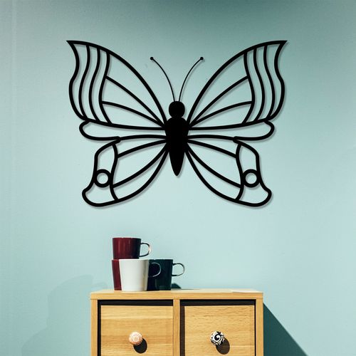 Wallity Metalna zidna dekoracija, Butterfly 3 slika 1