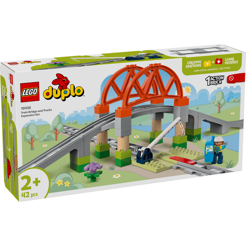 LEGO® DUPLO® 10426 Proširenja: željeznički most i tračnice slika 1