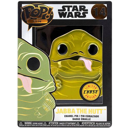 Funko Pop Star Wars Jabba the Hutt Veliki Emajlirani Bedž 10cm slika 2