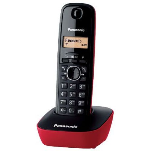 PANASONIC telefon bežični KX-TG1611FXR crveni slika 1
