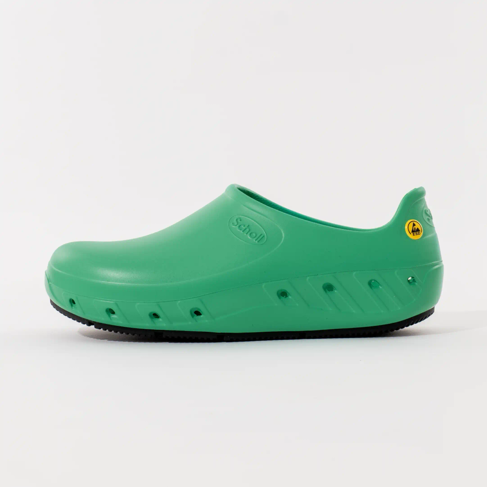 Scholl Klompe Ultragrip Eva, Zelene slika 1