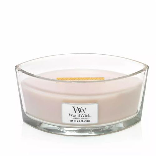 WOODWICK CLASSIC ELIPSE, svijeća mirisna Vanila & sea salt  slika 2