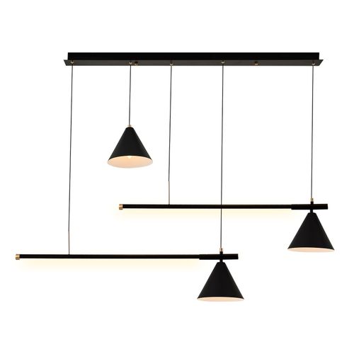 L1238 - Black Black Chandelier slika 2