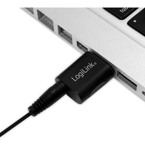 USB Audio Adapter black 1x3.5mm slika 5