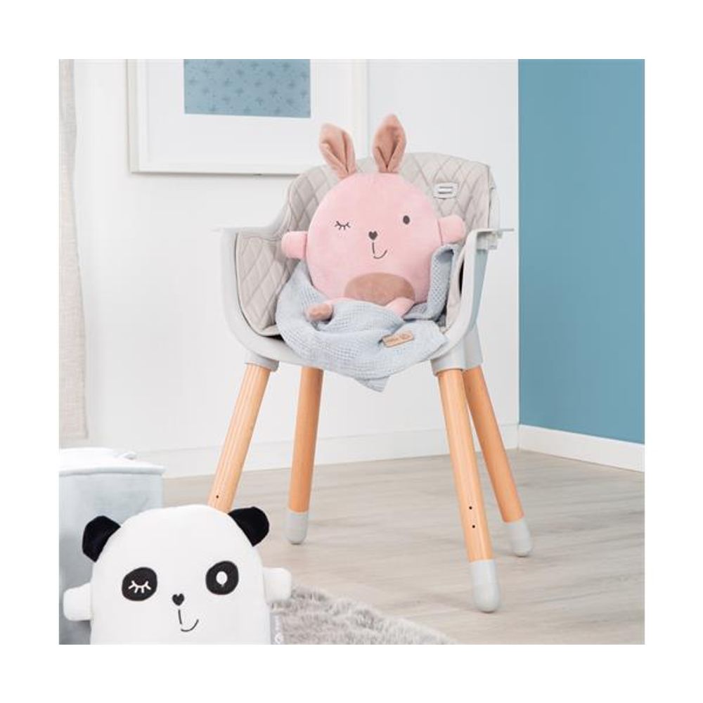 Roba Kids Hranilica za bebe StyleUp wood 2u1, Siva slika 6