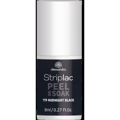 Alessandro Striplac 2.0 PEEL OR SOAK Midnight Black 8 ml slika 1