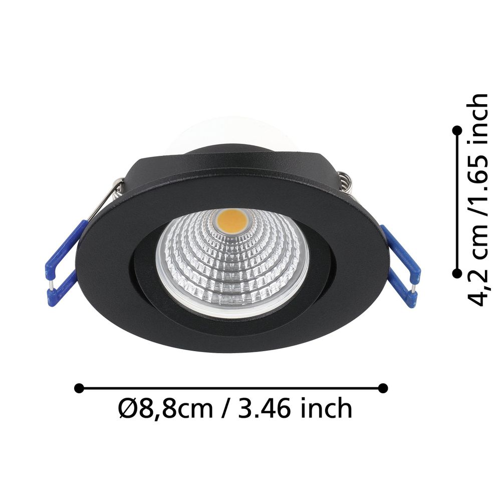 SALICETO Ugradbeno svjetlo - Set od 3 LED reflektora slika 5