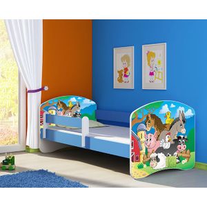 ACMA Dječiji krevet Acma II Blue - 160x80cm - Dezen 34