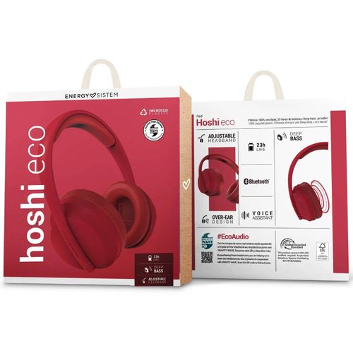 ENERGY SISTEM Hoshi ECO Red Bluetooth slušalice sa mikrofonom crvene slika 6