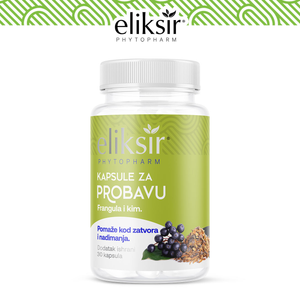 Eliksir kapsule za probavu Frangula i kim 30kom