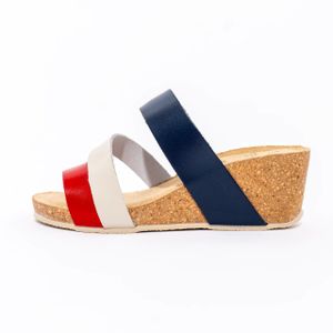 Vesna Anatomske papuče Tricolor, Crveno