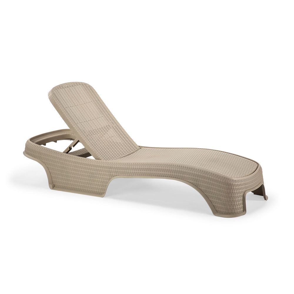 Royale Rattan - Svijetlosmeđi Ležaljka slika 1