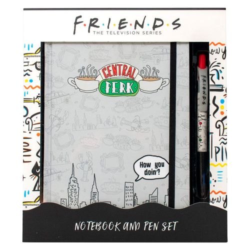 Friends Central Perk A5 notebook + kemijska olovka slika 3