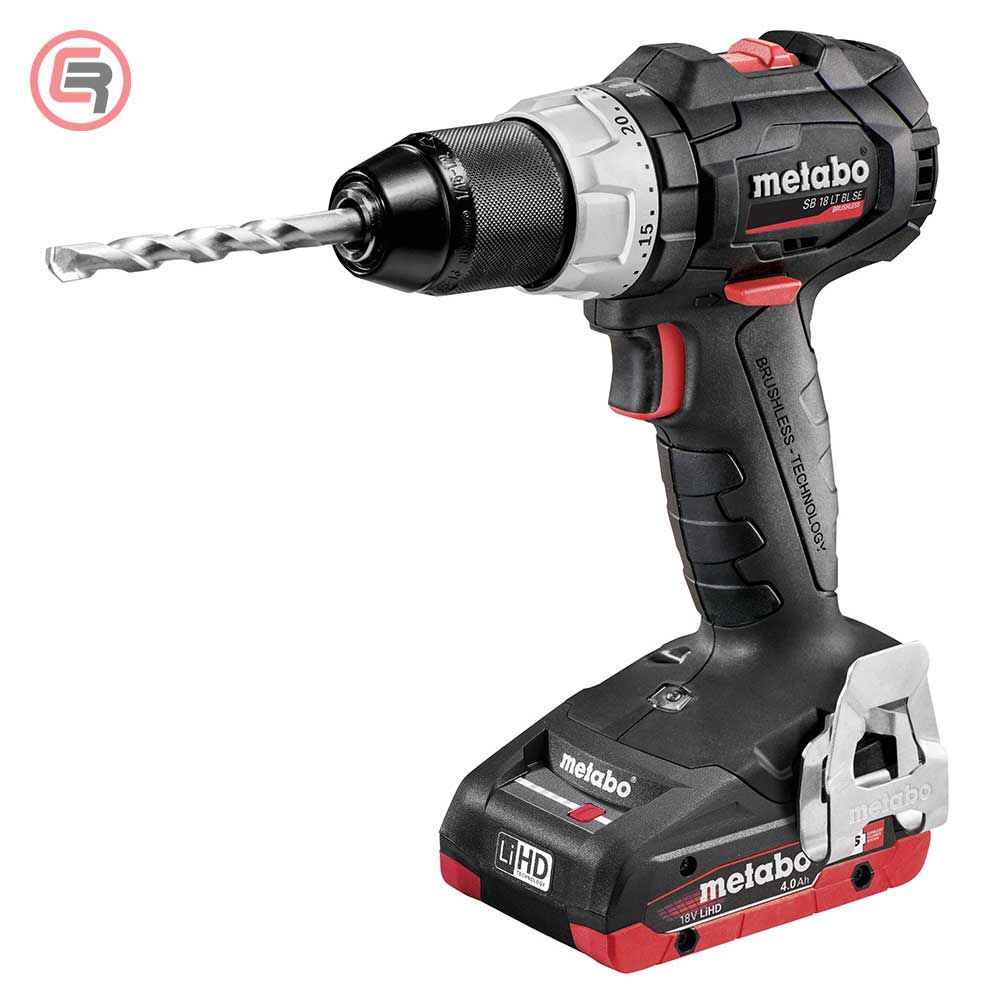 Metabo Bušilica - Odvijač Aku Udarna SB 18 LT BL SE 2 x AKU (4,0 Ah LiHD) ASC 55 + metaBOX – 602368800 slika 1