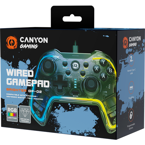 CANYON GP-02, Wired gamepad  slika 2