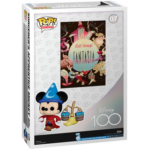 POP figure Movie Poster Disney 100th Fantasia Sorcerer s Apprentice Mickey slika 3