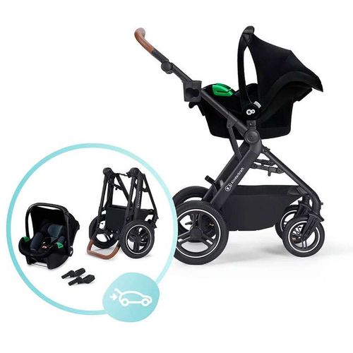 Kinderkraft Kolica 3U1 B-Tour Pro Black slika 8