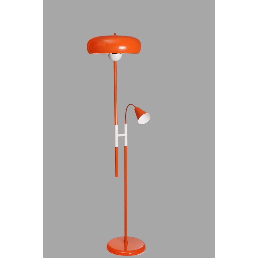 Opviq Podna lampa 817, narančasta, bijela slika 3
