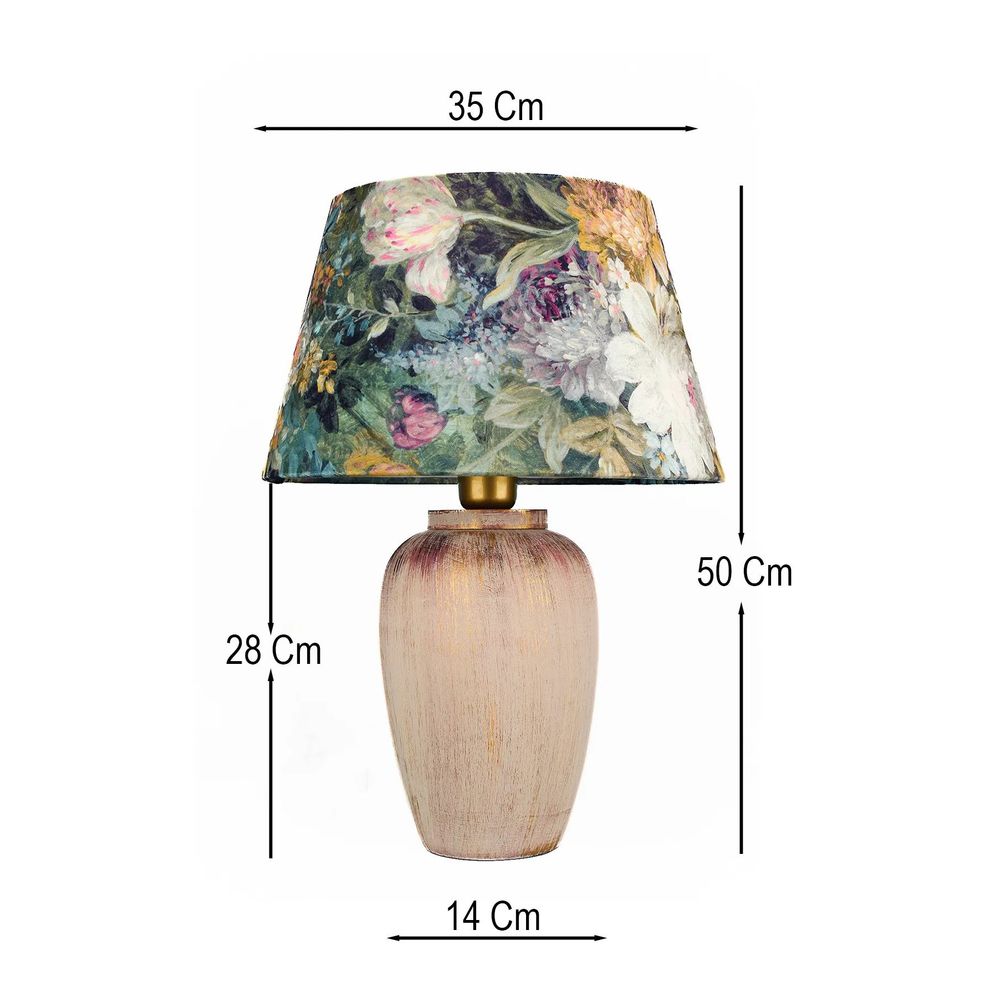 BK072 Ecru Stočna Lampa slika 2