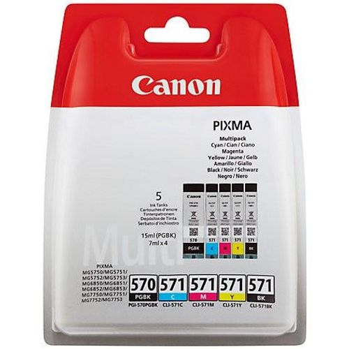 Canon Tinta PGI-570 + CL-571 BCMY Multipack slika 1