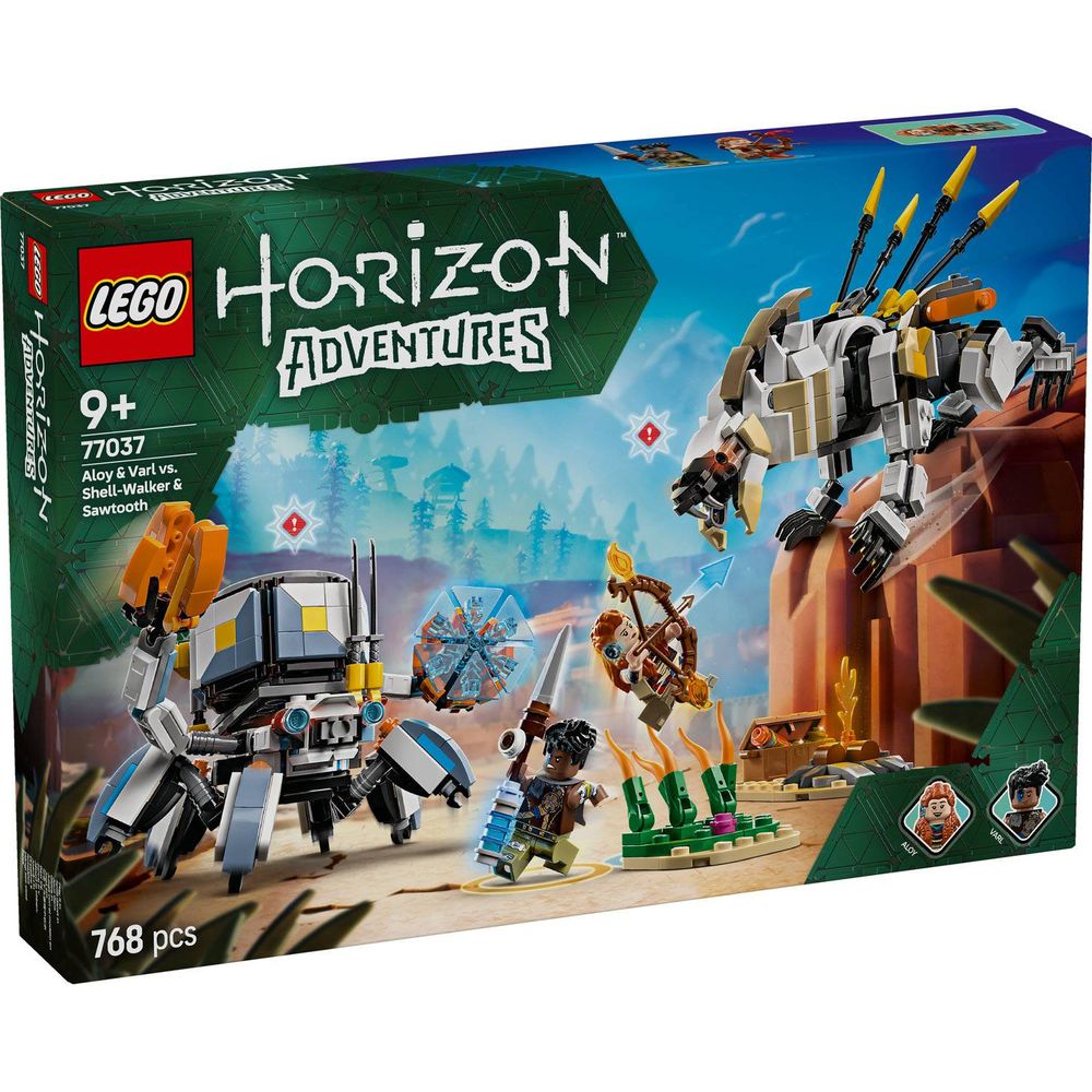 LEGO 77037 Aloy & Varl Vs. Shell-Walker & Sawtooth slika 1
