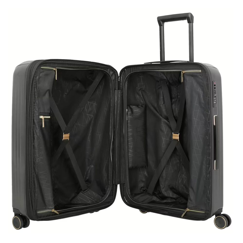 Travelite Kofer 65 cm ABS Barbara Novelty, 7000048-01, crni slika 3