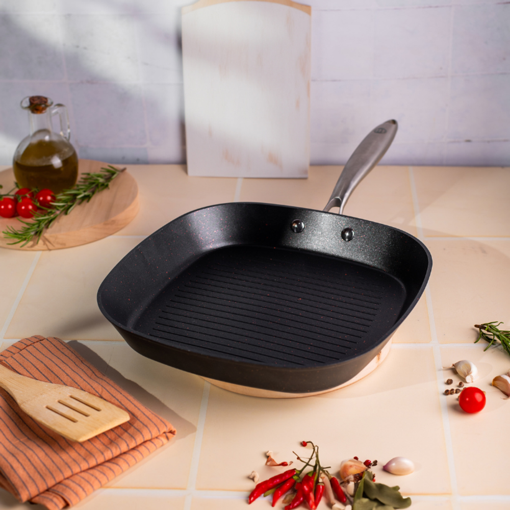 Metalac grill tava 28 cm, linija IGNIS slika 3