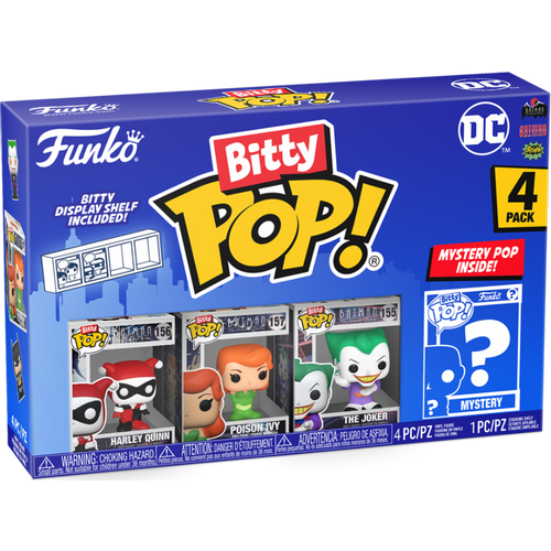 Funko Bitty Pop: DC - Harley Quinn 4PK slika 1