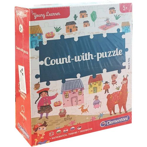 Clementoni Count With Puzzle Set slika 1