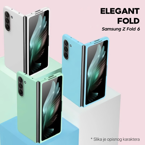 Torbica Elegant Fold za Samsung F956B Galaxy Z Fold 6 5G svetlo zelena slika 2