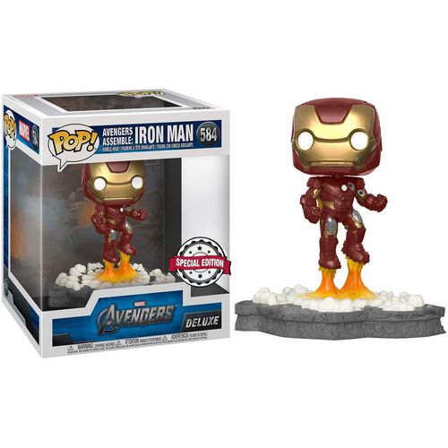 POP figure Deluxe Avengers Iron Man Assemble Exclusive slika 3