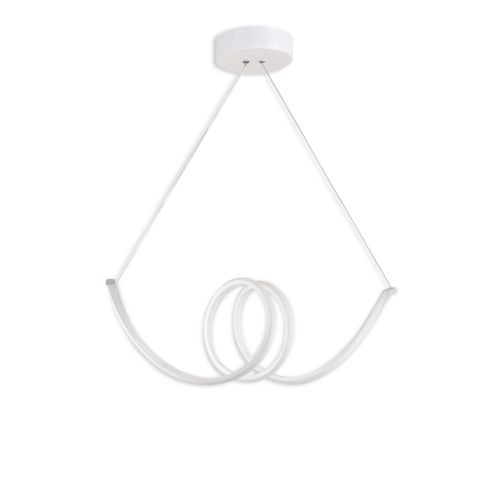 Eridani White-Yellow Light White Chandelier slika 4