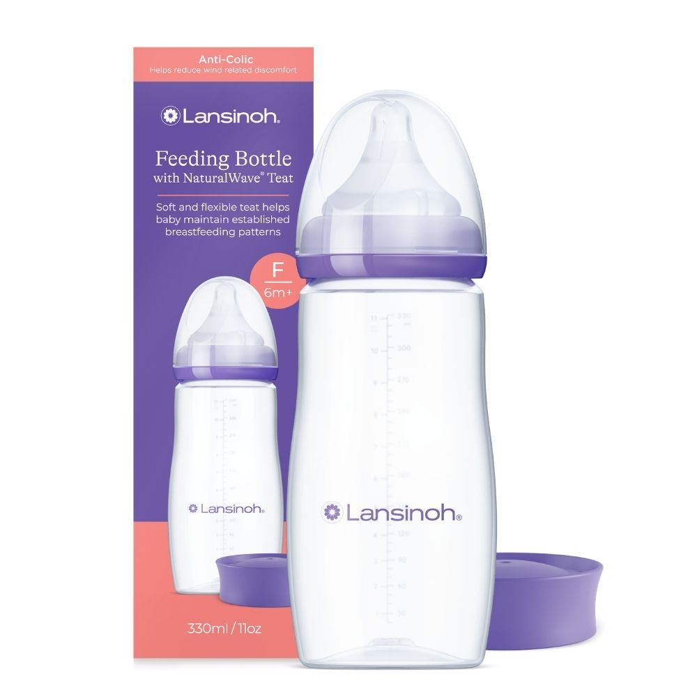 Lansinoh Flašica za bebe F 6m+ 330ml slika 1