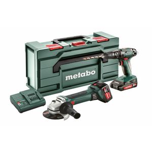 Metabo kombinirani set 18V 2.4.4 (SB18+W18) LTX 125 Quick s ruksakom