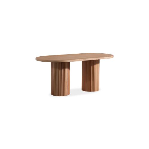 Napoli - Natural Natural Dining Table & Chairs Set (4 Pieces) slika 5