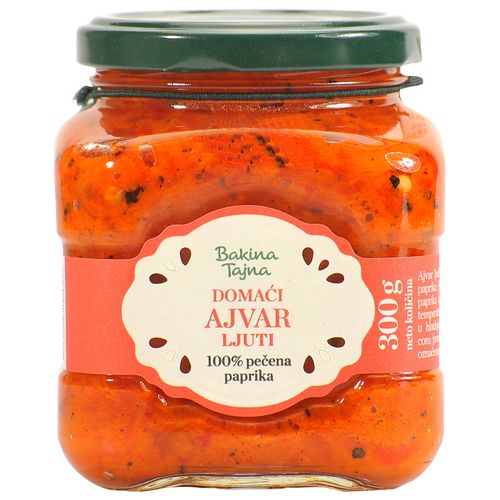 Bakina Tajna domaći ajvar ljuti 300 g slika 1