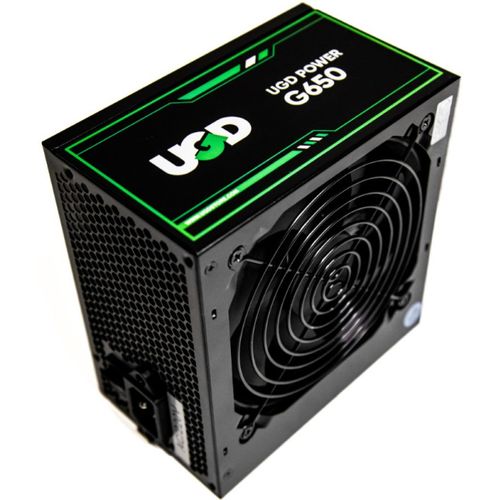 Napajanje G650 650W UGD Power 12cm FAN, 20+4pin, 4+4pin, 4xSATA, 2xIDE, 2x6+2pin 80Plus, Black slika 3