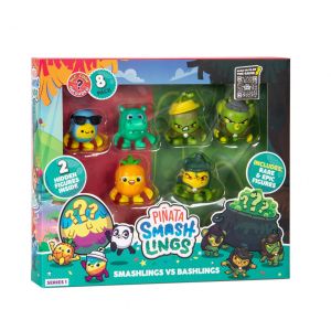 Pinata Smashlings : SMASHLINGS - S1 FIGURICE "SMASHLINGS VS. BASHLINGS" 8PK - sort