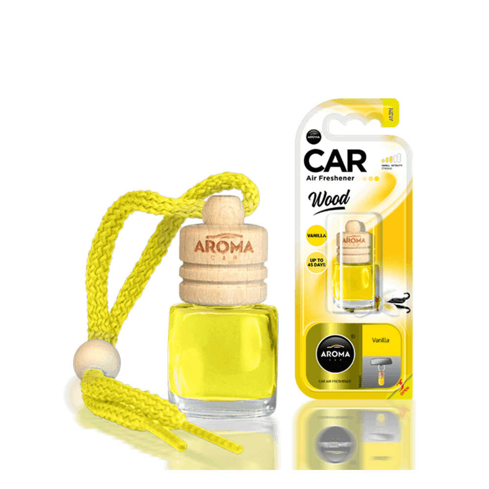 Aroma Car Miris za auto WOOD Vanilla 6ml slika 1