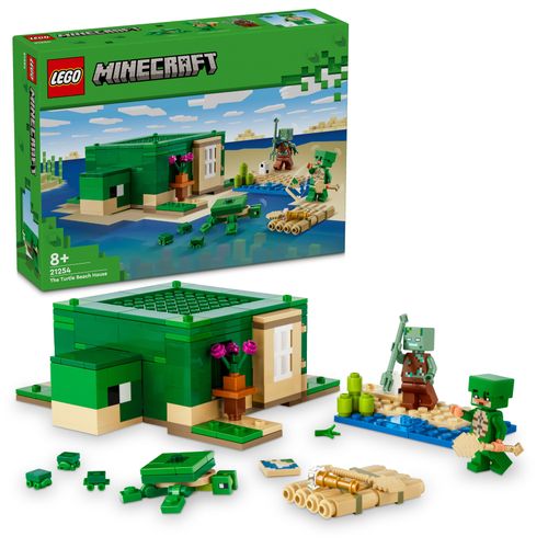 LEGO® MINECRAFT® 21254 Kornjačina kuća na plaži slika 4