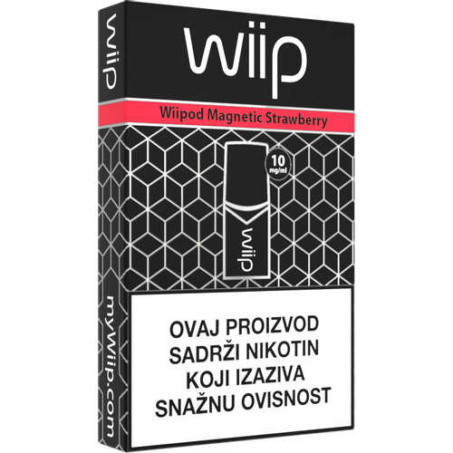 Wiipod Magnetic, Strawberry 10mg (1.8 ml) slika 1