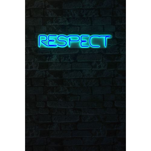 Wallity Ukrasna plastična LED rasvjeta, Respect - Blue slika 2