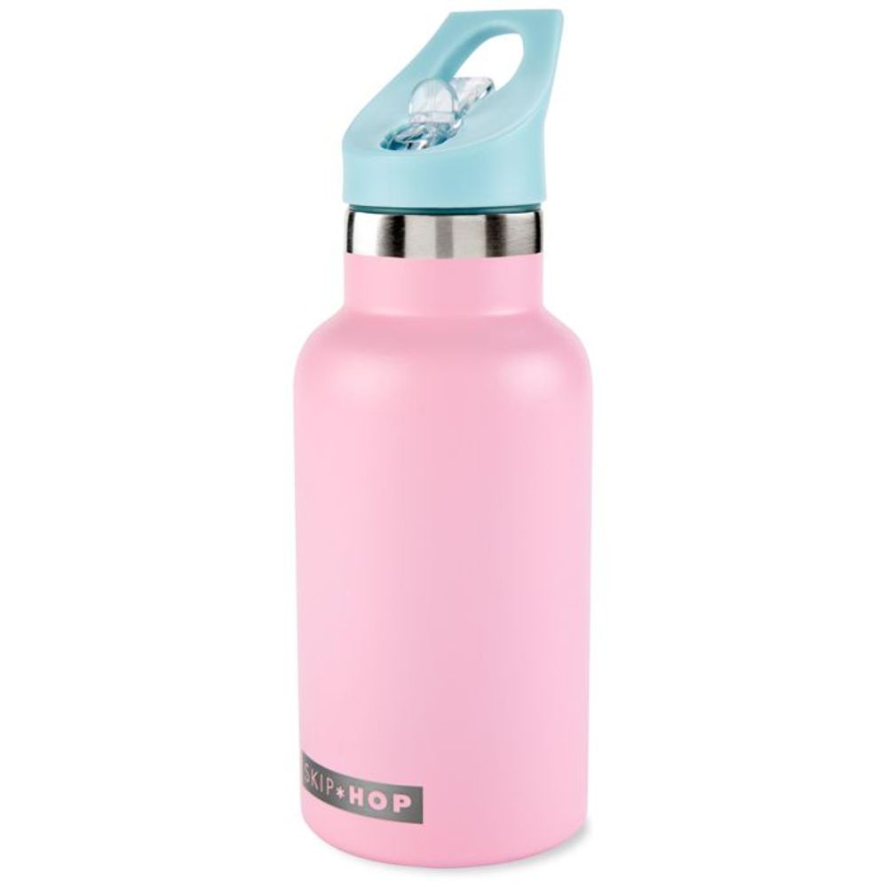 Skip Hop Dječija termosica sa stikerima 380ml, Roza slika 3
