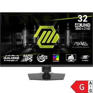 MSI monitor MAG 322URDF E16 31,5" UHD Rapid IPS 160Hz 0,5 ms (GtG) crni, podesiv po visini