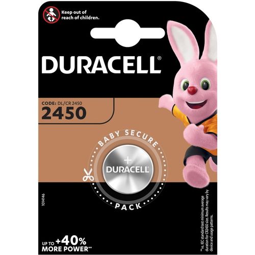 Duracell baterija dugmasta litijum CR2450 slika 1