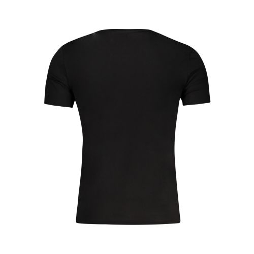 GUESS JEANS SHORT SLEEVE T-SHIRT MEN BLACK slika 2