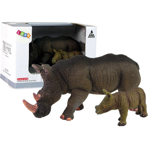 Kolekcionarske figurice afrički nosorog s bebom slika 1