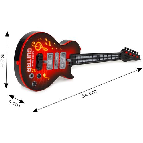 Dječja rock gitara za učenje sviranja slika 5