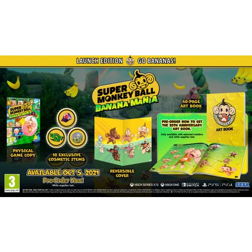 XBOX SUPER MONKEY BALL: BANANA MANIA - LAUNCH EDITION slika 11