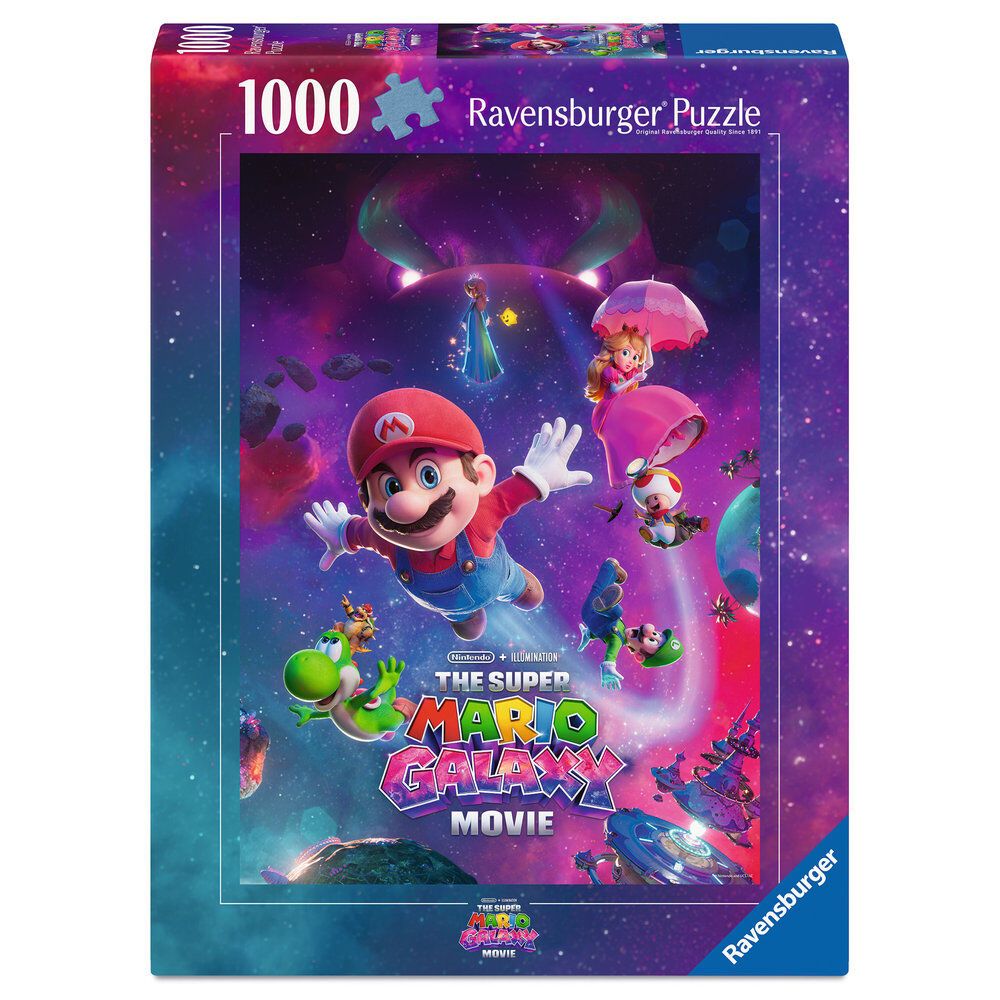 Puzzle Super Mario Galaxy Movie Super Mario Bros 1000 kom slika 1